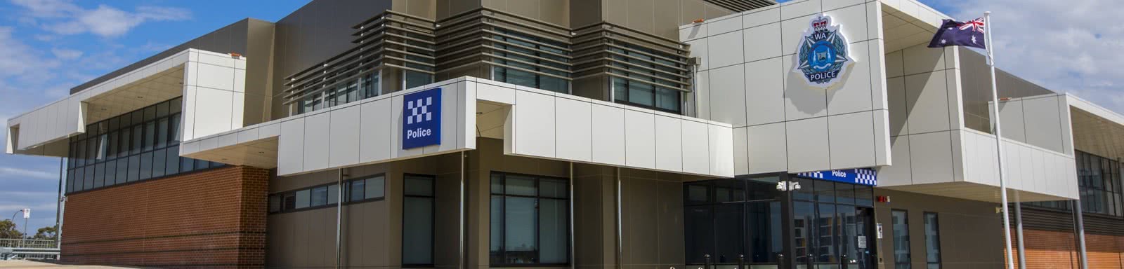 cladding at cockburn police station