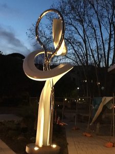 Jon Tarry Sculpture at Aurelia Apartments