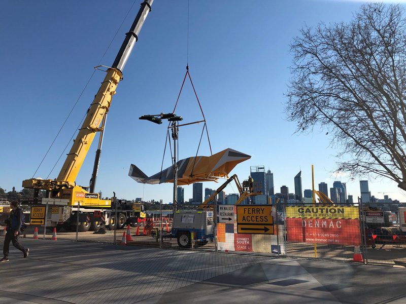 Numbat installed on Mends Street